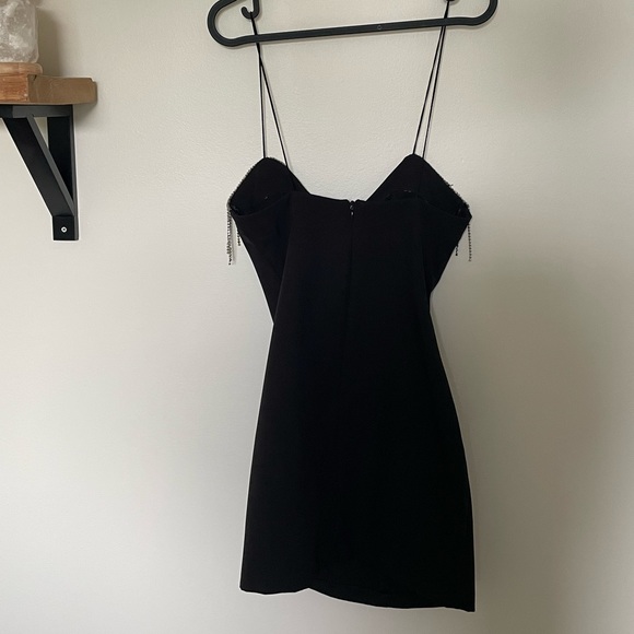 Zara Rhinestone Fringe mini dress - Picture 3 of 6